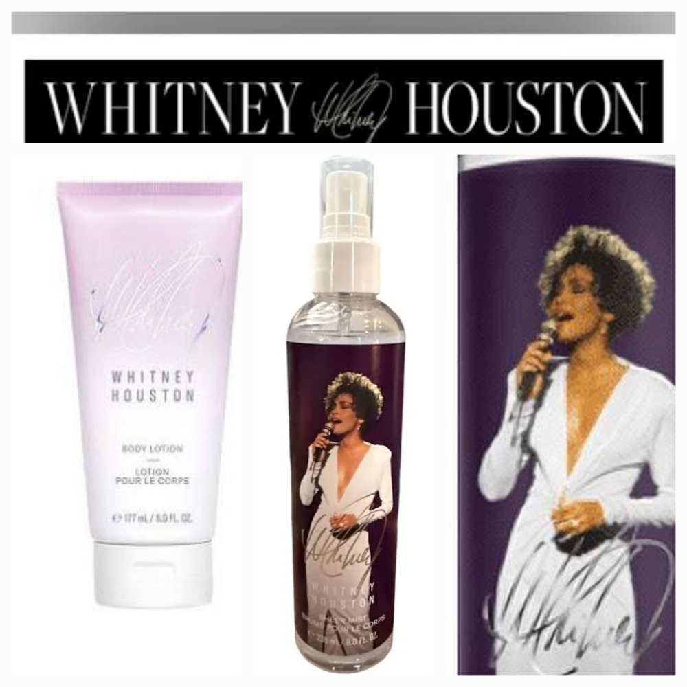 Whitney Houston Limited Edition Body Lotion and Body Mist